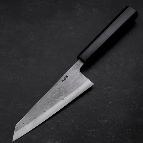 Honesuki SKD11 Nashiji Ebony Handle 150mm-[Musashi]-[Japanese-Kitchen-Knives]