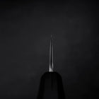 Honesuki SKD11 Nashiji Ebony Handle 150mm-[Musashi]-[Japanese-Kitchen-Knives]