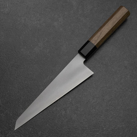 Honesuki Silver Steel #3 Bokashi Walnut Handle 170mm-[Musashi]-[Japanese-Kitchen-Knives]