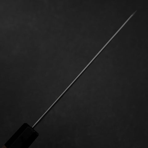 Honesuki Silver Steel #3 Bokashi Walnut Handle 170mm-[Musashi]-[Japanese-Kitchen-Knives]