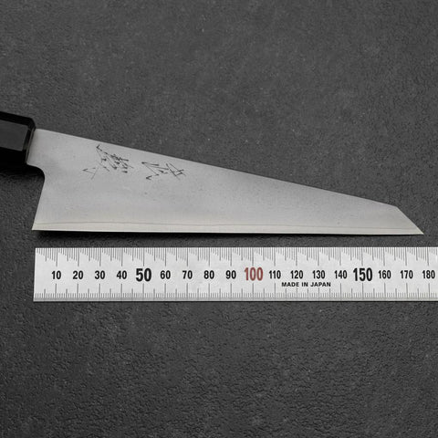 Honesuki Silver Steel #3 Bokashi Walnut Handle 170mm-[Musashi]-[Japanese-Kitchen-Knives]