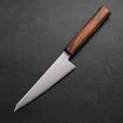 Honesuki Stainless Clad Blue Super Polished Sumi Urushi Handle 150mm-[Musashi]-[Japanese-Kitchen-Knives]