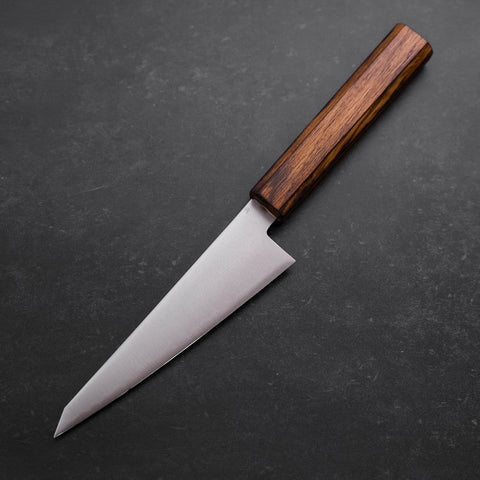Honesuki Stainless Clad Blue Super Polished Sumi Urushi Handle 150mm-[Musashi]-[Japanese-Kitchen-Knives]