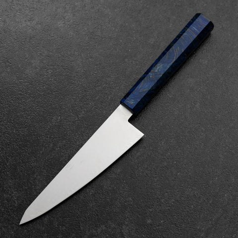 Honesuki VG-10 Damascus Blue Birch Handle 150mm-[Musashi]-[Japanese-Kitchen-Knives]