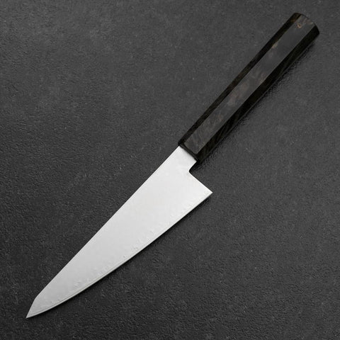 Honesuki VG-10 Damascus Gray Birch Handle 150mm (5.9”)-[Musashi]-[Japanese-Kitchen-Knives]