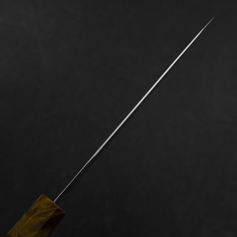 Honesuki VG-10 Damascus Yellow Birch Handle 150mm-[Musashi]-[Japanese-Kitchen-Knives]