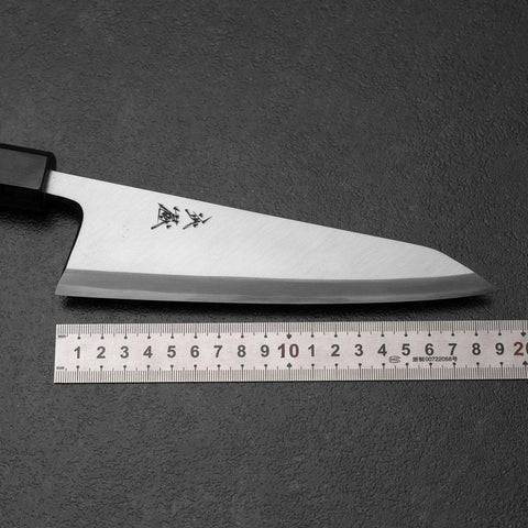 Honesuki White Steel #2 Kasumi Shitan Handle 180mm-[Musashi]-[Japanese-Kitchen-Knives]