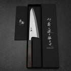 Honesuki White Steel #2 Kasumi Shitan Handle 180mm-[Musashi]-[Japanese-Kitchen-Knives]