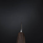 Honesuki White Steel #2 Kurouchi Nashiji Ashwood Handle 150mm (5.9”)-[Musashi]-[Japanese-Kitchen-Knives]