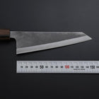 Honesuki White Steel #2 Kurouchi Nashiji Ashwood Handle 150mm (5.9”)-[Musashi]-[Japanese-Kitchen-Knives]