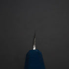 Kaisaki VG-10 Nashiji Blue Urushi Handle 120mm (4.7”)-[Musashi]-[Japanese-Kitchen-Knives]