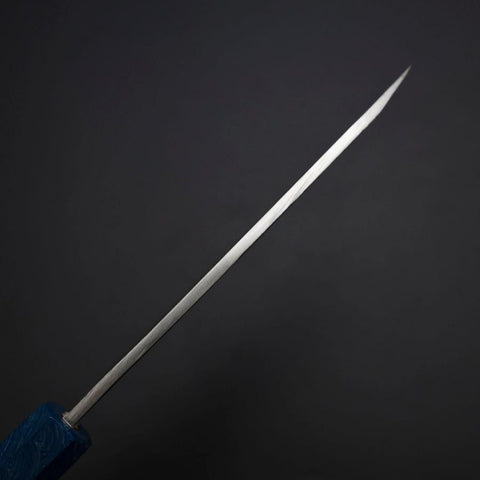Kaisaki VG-10 Nashiji Blue Urushi Handle 120mm-[Musashi]-[Japanese-Kitchen-Knives]