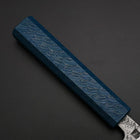 Kaisaki VG-10 Nashiji Blue Urushi Handle 120mm-[Musashi]-[Japanese-Kitchen-Knives]