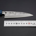 Kaisaki VG-10 Nashiji Blue Urushi Handle 120mm-[Musashi]-[Japanese-Kitchen-Knives]