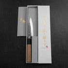 Kaisaki VG-10 Nashiji Walnut Handle 105mm-[Musashi]-[Japanese-Kitchen-Knives]