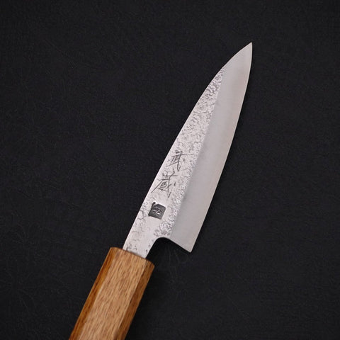 Kaisaki VG-10 Nashiji Yaki-Urushi Handle 105mm (4.1”)-[Musashi]-[Japanese-Kitchen-Knives]