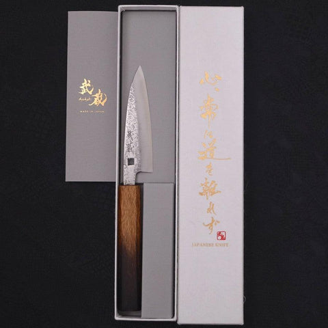 Kaisaki VG-10 Nashiji Yaki-Urushi Handle 105mm-[Musashi]-[Japanese-Kitchen-Knives]