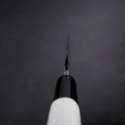 Kaisaki White Steel #2 Nashiji Magnolia Handle 120mm-[Musashi]-[Japanese-Kitchen-Knives]