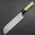 Kama Usuba White Steel #2 Kasumi Buffalo Magnolia Handle 225mm (8.8”)-[Musashi]-[Japanese-Kitchen-Knives]