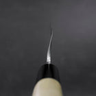 Kama Usuba White Steel #2 Kasumi Buffalo Magnolia Handle 225mm (8.8”)-[Musashi]-[Japanese-Kitchen-Knives]