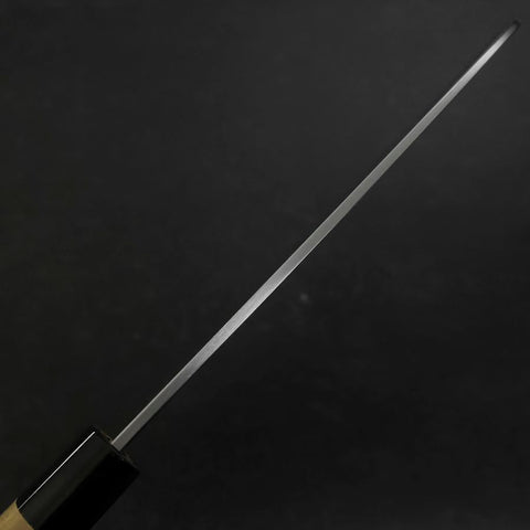 Kama Usuba White Steel #2 Kasumi Buffalo Magnolia Handle 225mm (8.8”)-[Musashi]-[Japanese-Kitchen-Knives]