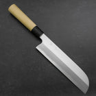Kama Usuba White Steel #2 Kasumi Buffalo Magnolia Handle 225mm (8.8”)-[Musashi]-[Japanese-Kitchen-Knives]