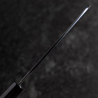Kama Usuba White Steel #3 Kasumi Buffalo Magnolia Handle 165mm-[Musashi]-[Japanese-Kitchen-Knives]