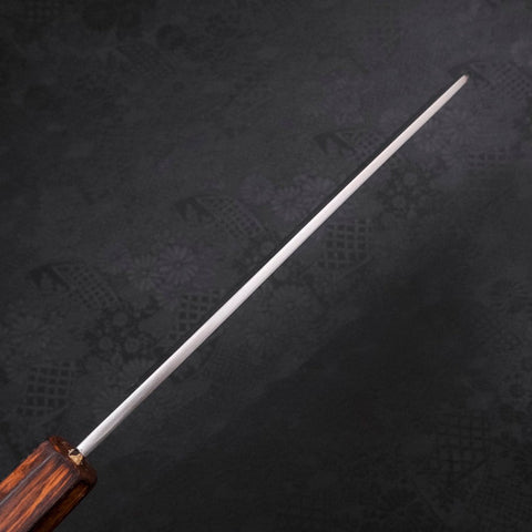 Kama Usuba(Kansai) Blue Steel #2 Kasumi Sumi Urushi Handle 210mm (8.3”)-[Musashi]-[Japanese-Kitchen-Knives]