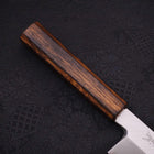 Kama Usuba(Kansai) Blue Steel #2 Kasumi Sumi Urushi Handle 180mm-[Musashi]-[Japanese-Kitchen-Knives]