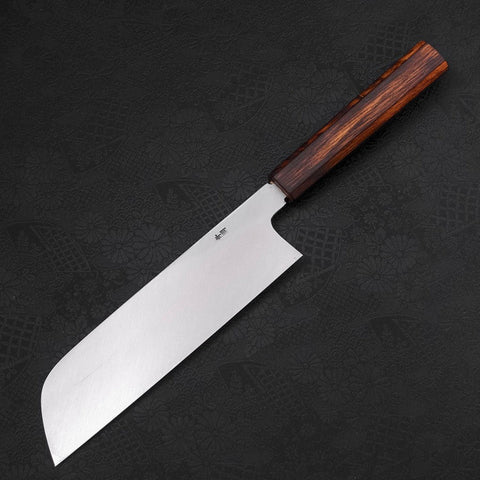 Kama Usuba(Kansai) Blue Steel #2 Kasumi Mango Sumi Urushi 210mm