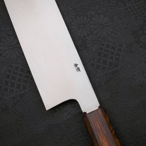Kama Usuba(Kansai) Blue Steel #2 Kasumi Mango Sumi Urushi 210mm