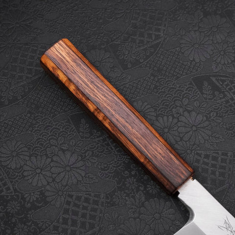 Kama Usuba(Kansai) Blue Steel #2 Kasumi Mango Sumi Urushi 210mm