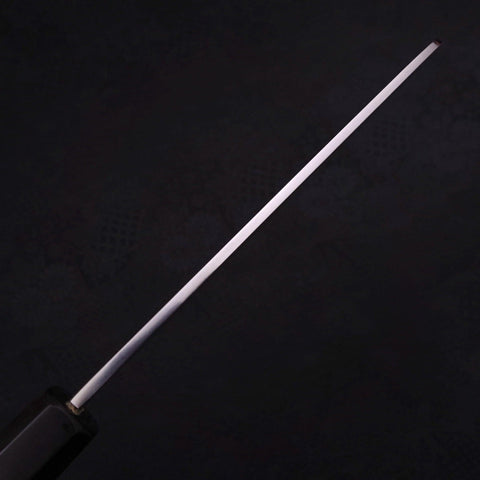 Kama Usuba(Kansai) Blue Steel #2 Suminagashi Mango de Ébano con Cuerno de Búfalo 180mm