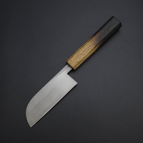Kawamuki White Steel #1 Kurouchi Mango Yaki Urushi 100mm