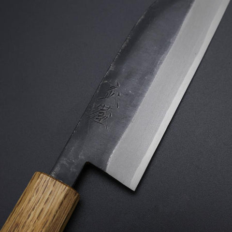 Kawamuki White Steel #1 Kurouchi Mango Yaki Urushi 100mm
