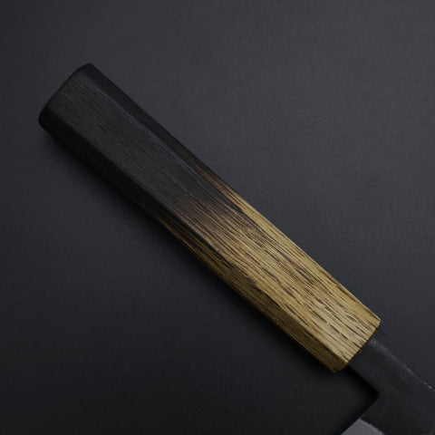 Kawamuki White Steel #1 Kurouchi Mango Yaki Urushi 100mm