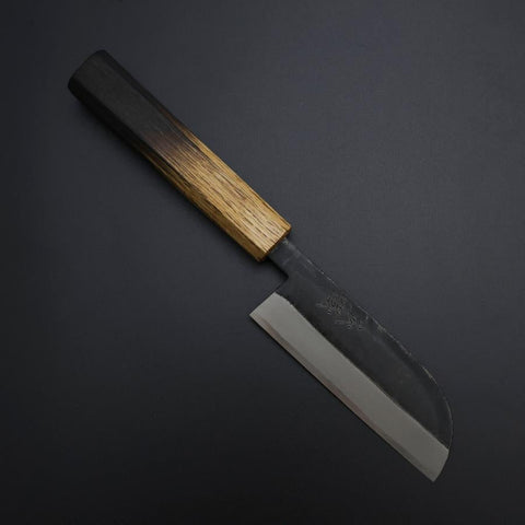 Kawamuki White Steel #1 Kurouchi Mango Yaki Urushi 100mm