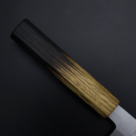 Kawamuki White Steel #1 Polished Yaki Urushi Handle 110mm (4.3”)-[Musashi]-[Japanese-Kitchen-Knives]