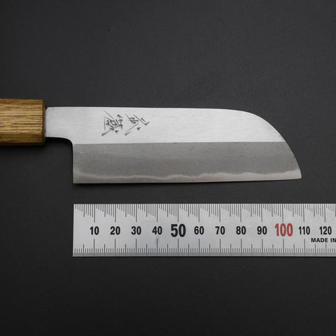 Kawamuki White Steel #1 Polished Yaki Urushi Handle 110mm (4.3”)-[Musashi]-[Japanese-Kitchen-Knives]