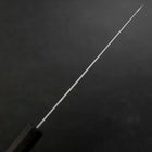 Kengata Petty VG-10 Damascus Ashwood Handle 145mm-[Musashi]-[Japanese-Kitchen-Knives]