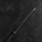 Kiridashi Knife D2 Polished Stainless Bamboo Joint Design Handle 70mm With Leather Sheath-[Musashi]-[Japanese-Kitchen-Knives]