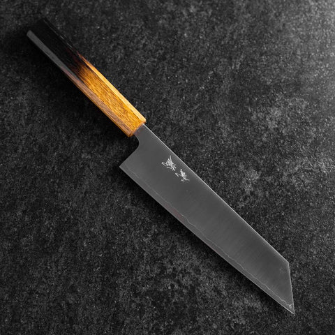 Kiritsuke 440C Polished Yaki Urushi Handle 210mm-[Musashi]-[Japanese-Kitchen-Knives]