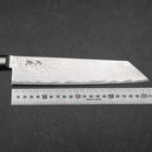 Kiritsuke AUS-10 Damascus Black Western Handle 210mm (8.3”)-[Musashi]-[Japanese-Kitchen-Knives]