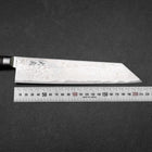 Kiritsuke AUS-10 Damascus Brown Western Handle 210mm (8.3”)-[Musashi]-[Japanese-Kitchen-Knives]