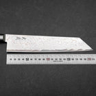 Kiritsuke AUS-10 Damascus Red Western Handle 210mm (8.3”)-[Musashi]-[Japanese-Kitchen-Knives]