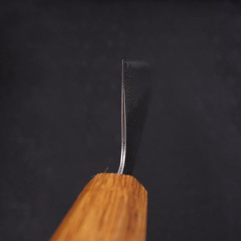 Kiritsuke AUS-10 Espejo Tsuchime Damasco Mango Yaki Urushi 240 mm