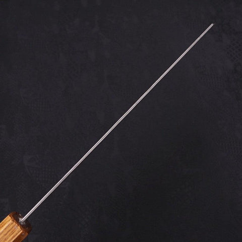 Kiritsuke AUS-10 Espejo Tsuchime Damasco Mango Yaki Urushi 240 mm