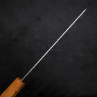 Kiritsuke AUS-10 Nashiji Damascus Yaki Urushi Handle 210mm-[Musashi]-[Japanese-Kitchen-Knives]