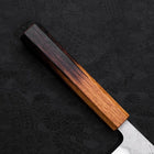 Kiritsuke AUS-10 Nashiji Damascus Yaki Urushi Handle 210mm-[Musashi]-[Japanese-Kitchen-Knives]