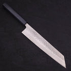 Kiritsuke AUS-10 Tsuchime Damascus Dark-Blue Urushi Handle 240mm (9.4”)-[Musashi]-[Japanese-Kitchen-Knives]